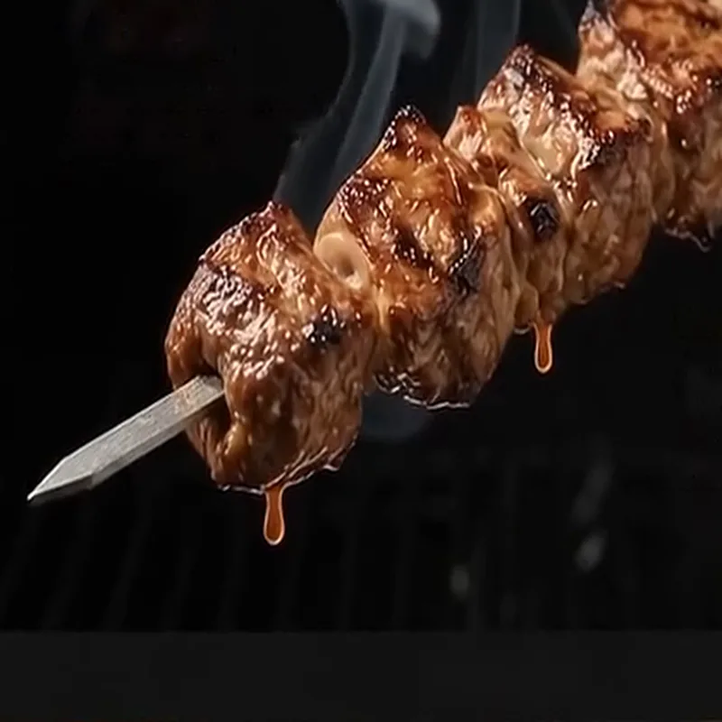 Charcoal Beef Skewers
